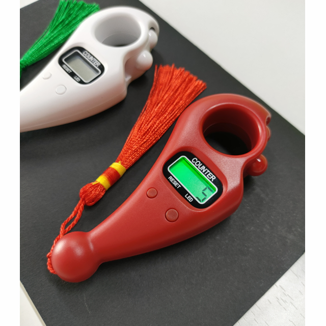 Muslim Gift Wholesale Plastic Finger Counter Tasbih Digital Electronic Tally Counter Praying Muslim LCD Counters